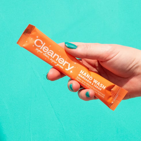 Cleanery Mandarin & Cedar Hand Wash 12.5g - Individual Sachet-Cleanery-Matakana Pharmacy