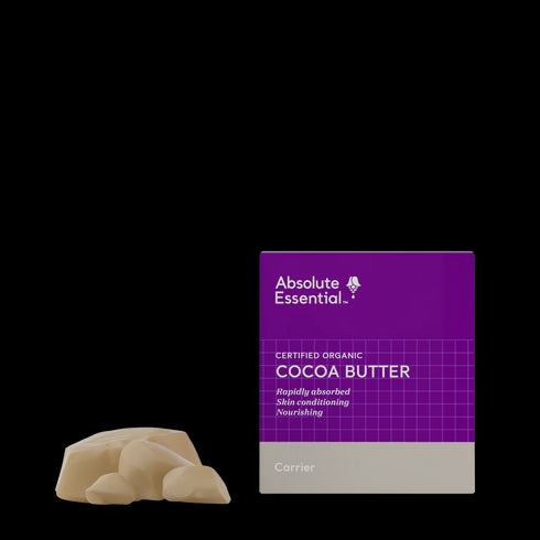 Cocoa Butter Organic 50g-Absolute Essential-Matakana Pharmacy