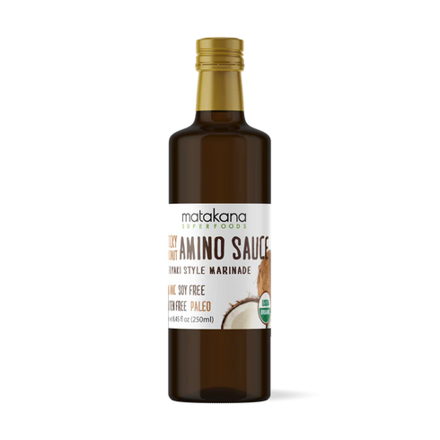 Sticky Coconut Amino Sauce Organic (Teriyaki Style) 250mL-Matakana Superfoods-Matakana Pharmacy