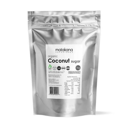 Pure Organic Coconut Sugar 1kg-Matakana Pharmacy