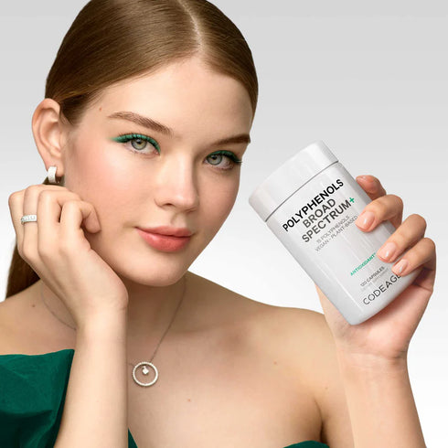 Polyphenols Broad Spectrum+ 120 Capsules-CODEAGE-Matakana Pharmacy