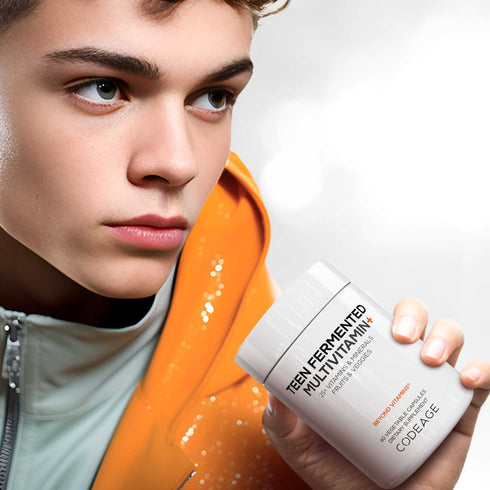 Teen Fermented Multivitamin+ 60 Capsules-CODEAGE-Matakana Pharmacy