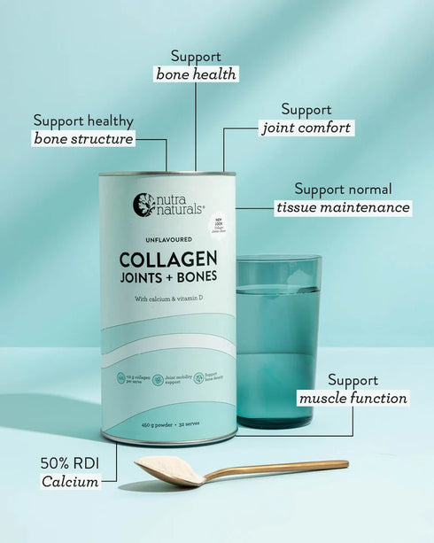 Collagen Joints & Bones Powder 450g | Nutra Organics