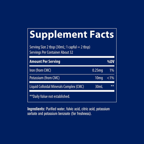 Colloidal Minerals 887ml