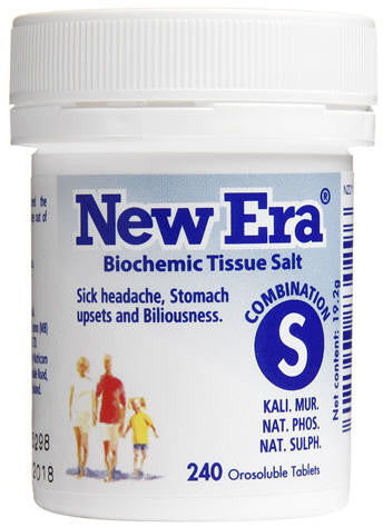 Combination S 240 Orosoluble Tablets-New Era-Matakana Pharmacy