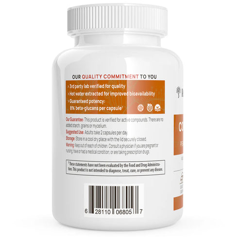 Cordyceps M 120 Capsules-Real Mushrooms-Matakana Pharmacy