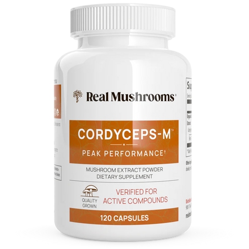 Cordyceps M 120 Capsules-Real Mushrooms-Matakana Pharmacy