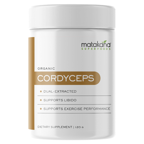 Cordyceps Mushroom Powder Organic 120g-Matakana Superfoods-Matakana Pharmacy