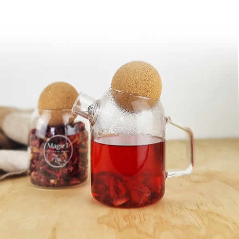 MagicT Cork Lid Teapot 450ml-Magic T-Matakana Pharmacy