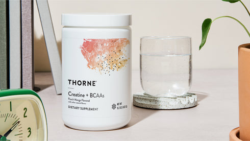 Creatine + BCAAs Peach Mango Powder 432g | THORNE