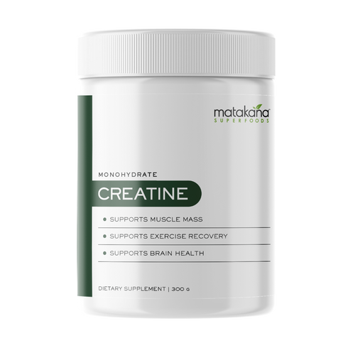 Creatine Monohydrate Powder 300g-Matakana Superfoods-Matakana Pharmacy