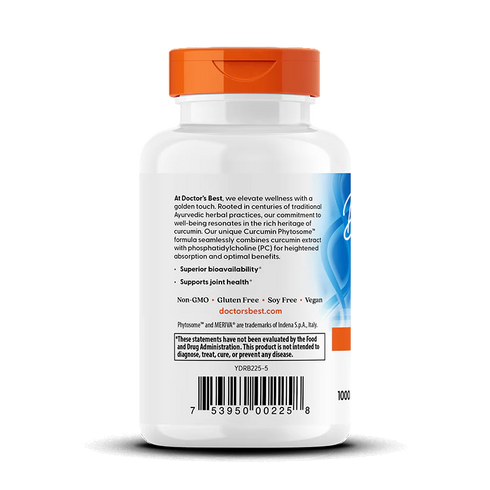 Curcumin Phytosome with Meriva 60 Capsules