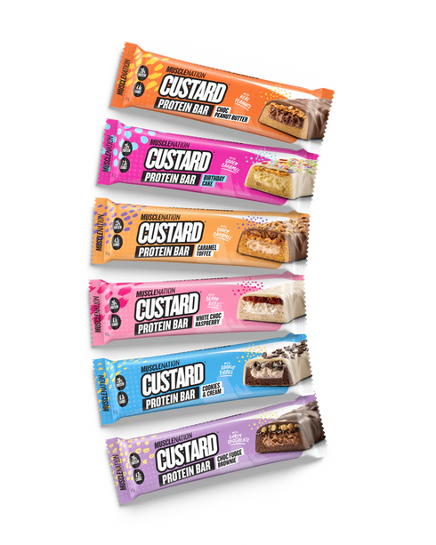 Custard Protein Sample Pack 7 x 40 Serves-MuscleNation-Matakana Pharmacy