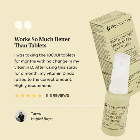 PHYTOCEUTICS PhytoM VitD3 Sp 20ml-NHTNAME-Matakana Pharmacy