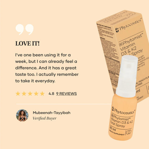 PHYTOCEUTICS PhytoM VitD3&K2 Sp 20ml-NHTNAME-Matakana Pharmacy