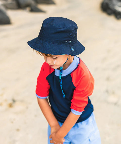 Boys Bucket DarkWood Navy S-Kooringal-Matakana Pharmacy