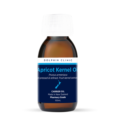 Apricot Kernel Oil 100ml, front of the pack
