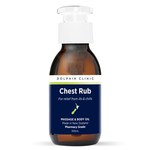 Chest Rub Oil 100ml, front of the pack