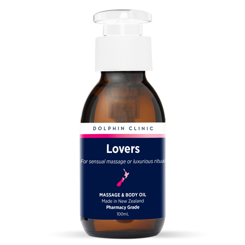 Lovers Massage & Body Oil 100ml, front of the pack