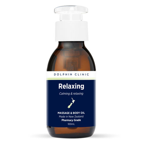 Relaxing Massage & Body Oil 100ml, front of the pack