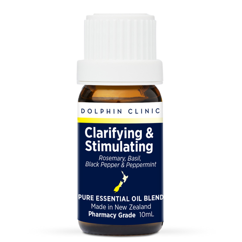 Clarifying & Stimulating Pure Essential Oil Blend 10ml, front of the pack
