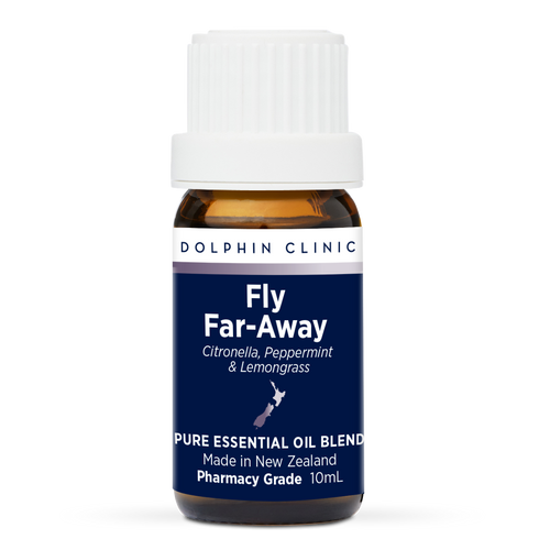 Fly Far Away Pure Essential Oil Blend 10ml, front of the pack