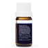 Rosewood (Bois de Rose) Pure Essential Oil 10ml, side of the bottle showing the botanical name and directions