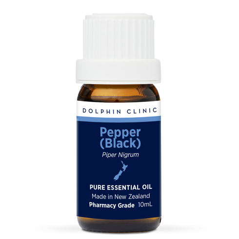 Black Pepper Pure Essential Oil 10ml, front of the pack