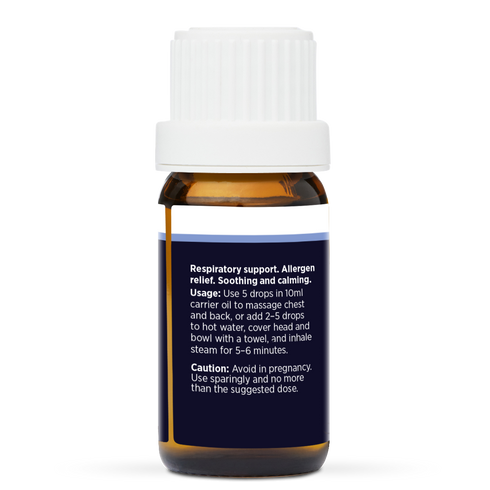 Aniseed Pure Essential Oil 10ml, side of the bottle showing the botanical name and directions