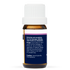 Calming & Revitalising Pure Essential Oil Blend 10ml, side of the bottle listing the oils in the blend
