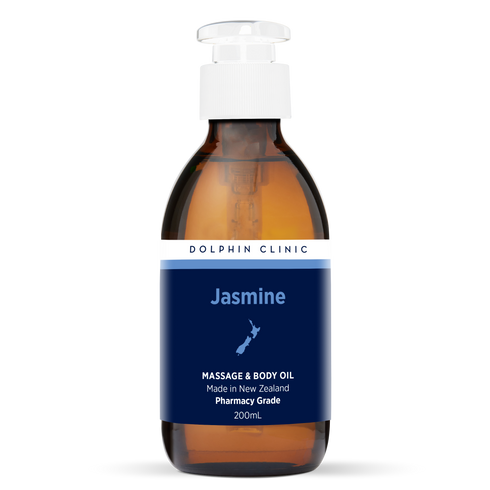 Jasmine Massage Oil 200ml, front of the pack