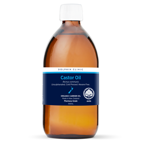 Castor Oil 500ml, front of the pack