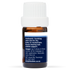 Sandalwood Pure Essential Oil 5ml, side of the bottle showing the botanical name and directions