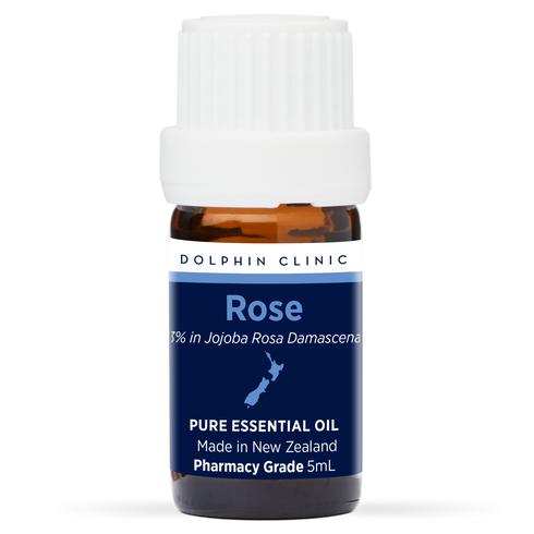 Rose 3% in Jojoba Essential Oil 5ml, front of the pack