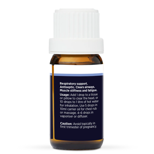 Eucalyptus Pure Essential Oil 10ml-Dolphin Clinic NZ-Matakana Pharmacy