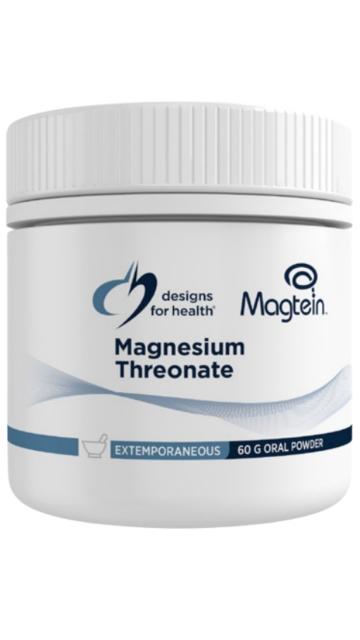 Magnesium Threonate Powder 60g-Designs For Health-Matakana Pharmacy