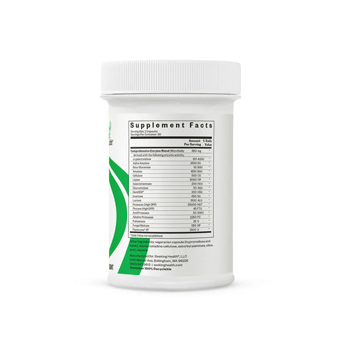 Digestive Enzymes 60 Capsules-Seeking Health-Matakana Pharmacy