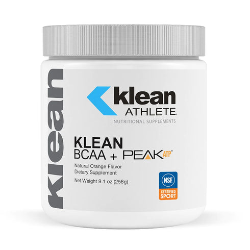 Klean BCAA + PEAK ATP Natural Orange (30 serves) powder 258g-Matakana Pharmacy