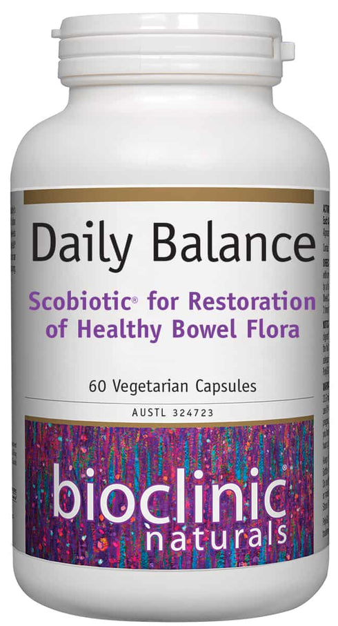 Daily Balance 60 Caps-BioClinic Naturals-Matakana Pharmacy
