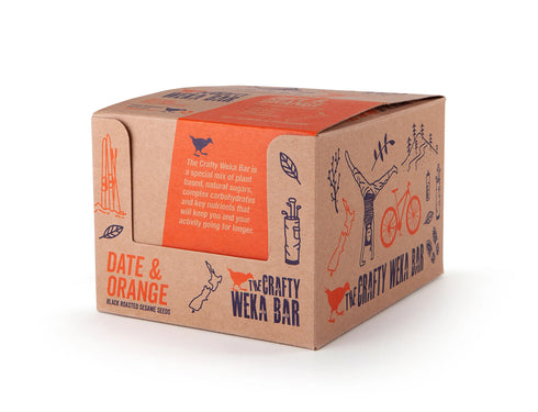 Date & Orange Snack Bar 75g | Crafty Weka-Crafty Weka-Matakana Pharmacy