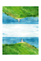 Tea Towel - Cape Reinga/Te Rerenga Wairua-By Ali Davies-Matakana Pharmacy