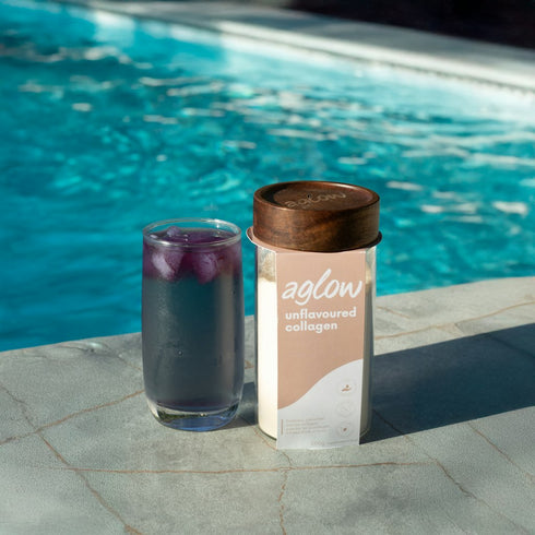 Aglow Unflavoured Marine Collagen Jar 200g