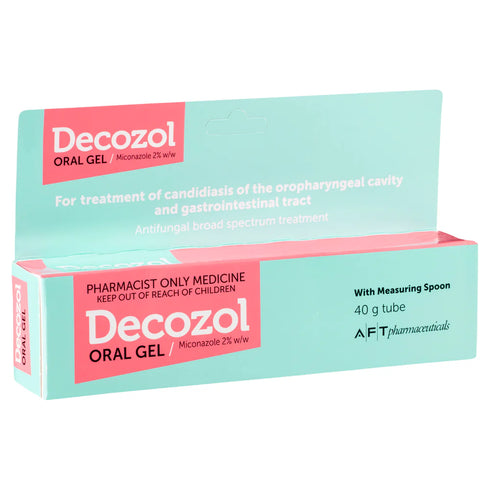 Decozol Oral Gel 40g | Oral Thrush Antifungal-AFT-Matakana Pharmacy