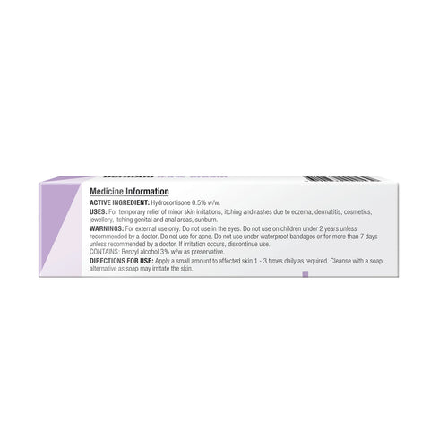 DermAid Hydrocortisone 0.5% Cream 30g-Ego Pharmaceuticals-Matakana Pharmacy