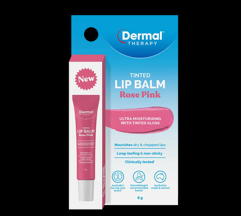 Lip Balm & Tint Rose Pink 8g-Matakana Pharmacy