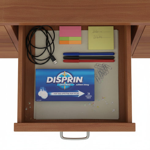 Disprin Original 300mg 24 Tablets | Fast, Effective & Dispersible-Reckitt Benckiser-Matakana Pharmacy