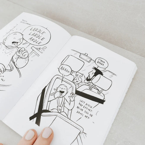 Don't Puke On Your Dad Book by Toby Morris-Beatnik Publishing-Matakana Pharmacy
