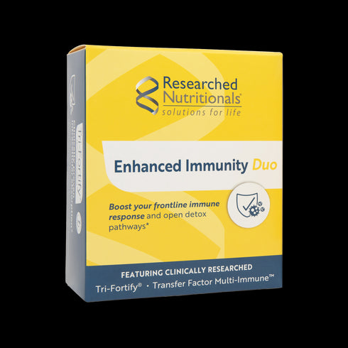 Enhanced Immunity Duo Orange (Tri-Fortiy 150ml + Transfer Factor Multi Immune 90 Capsules)-Matakana Pharmacy