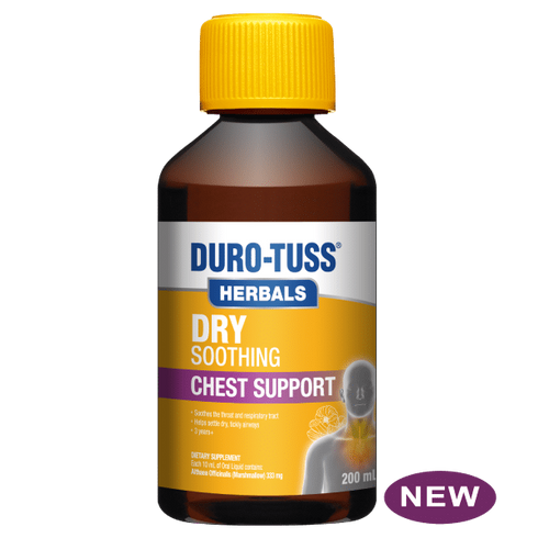 Duro-Tuss Herbal Dry Sooth Chest 200ml-Matakana Pharmacy