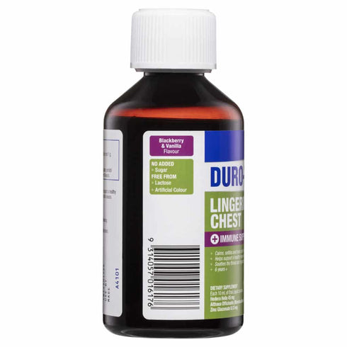 Duro-Tuss Lingering Chest+ImmneSupp 200ml-Matakana Pharmacy